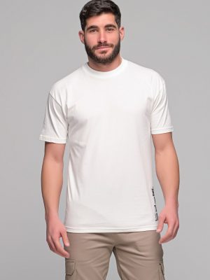 T-shirt Ben Vertical Ben Tailor - White