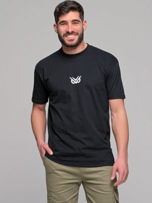 T-shirt Owl Eyes Ben Tailor - Black