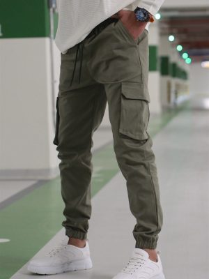 Cargo Justin Ben Taylor Trousers - Khaki